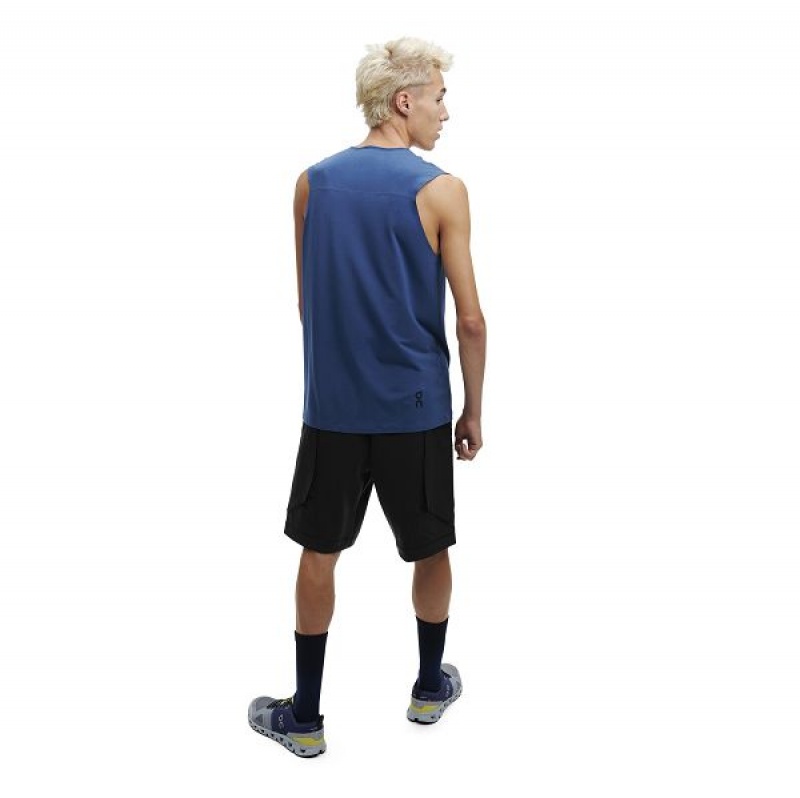 Men's On Running Movement Shorts Black | 9021538_MY