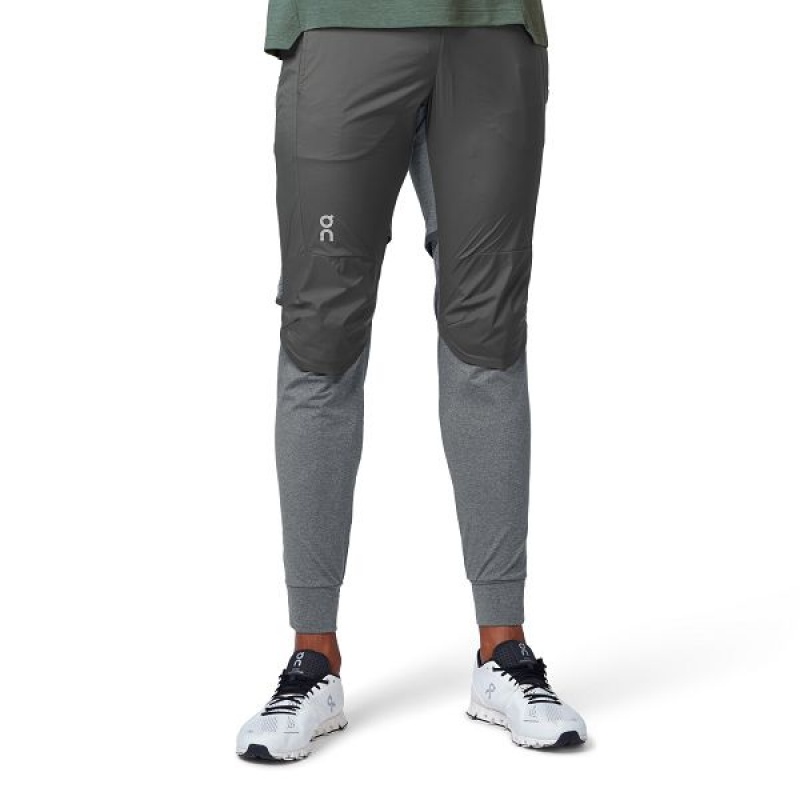 Men\'s On Running Running Pants Grey | 5873924_MY