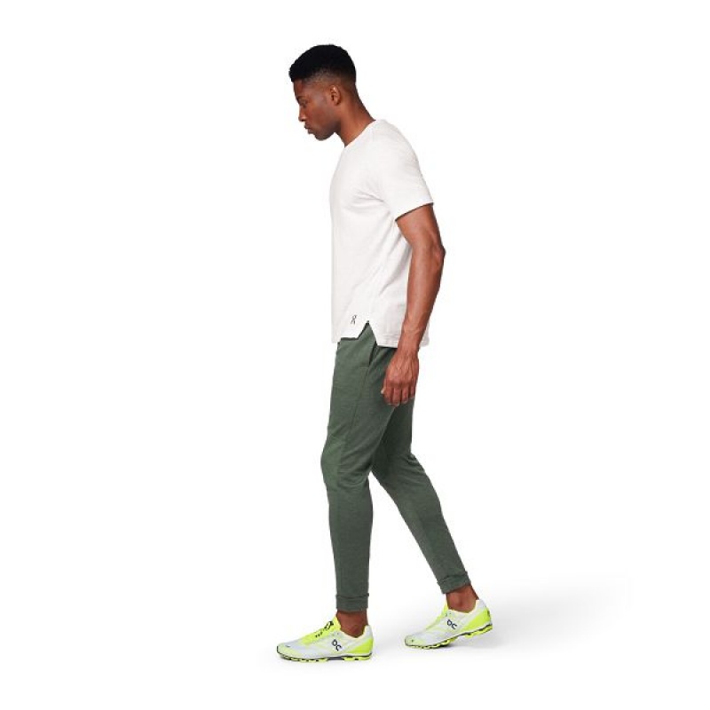 Men's On Running Sweat 1 Pants Green | 3458907_MY