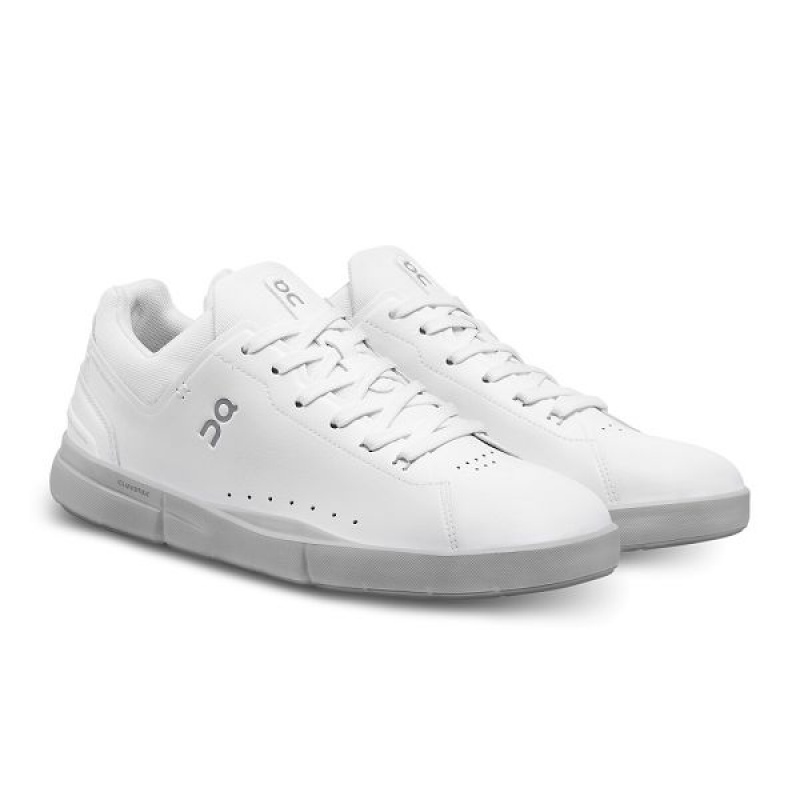 Men's On Running THE ROGER Advantage Sneakers White / Grey | 2890431_MY