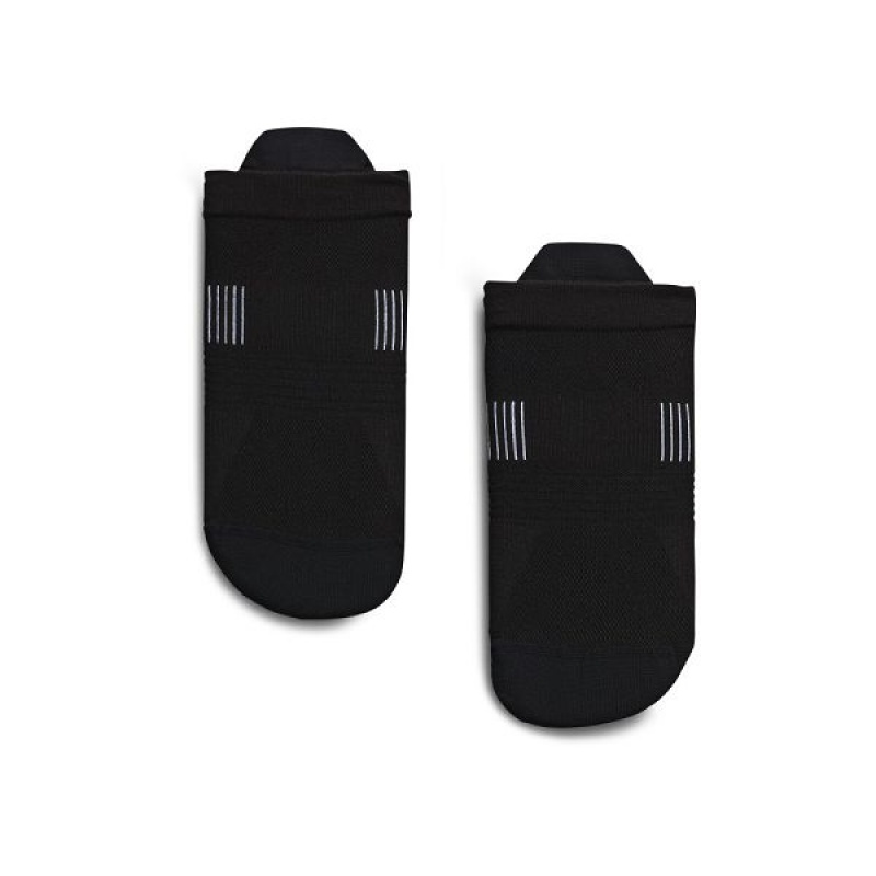 Men's On Running Ultralight Low Socks Black / White | 2031458_MY