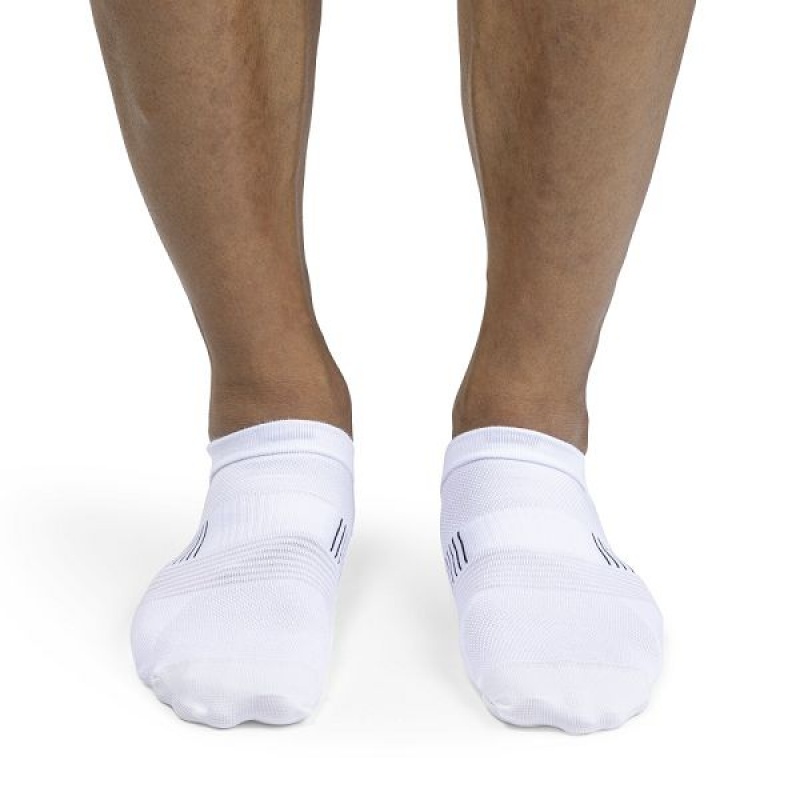 Men's On Running Ultralight Low Socks White / Black | 1798620_MY