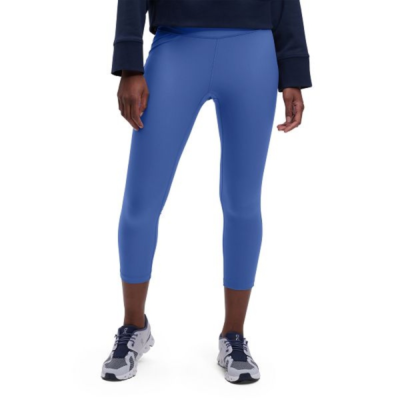 Women\'s On Running Active Pants Blue | 5019463_MY