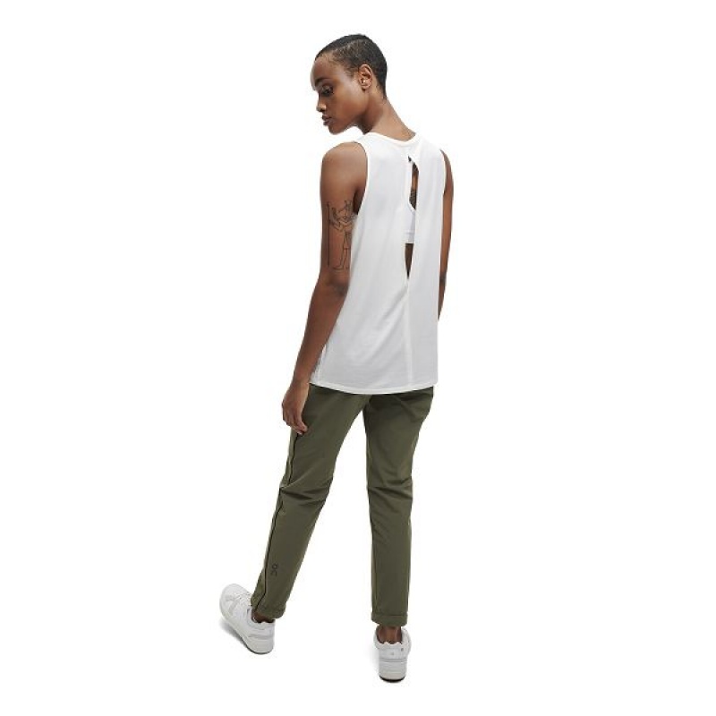 Women's On Running Active Pants Olive | 1847396_MY