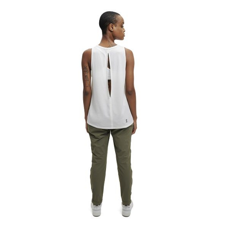 Women's On Running Active Pants Olive | 1847396_MY