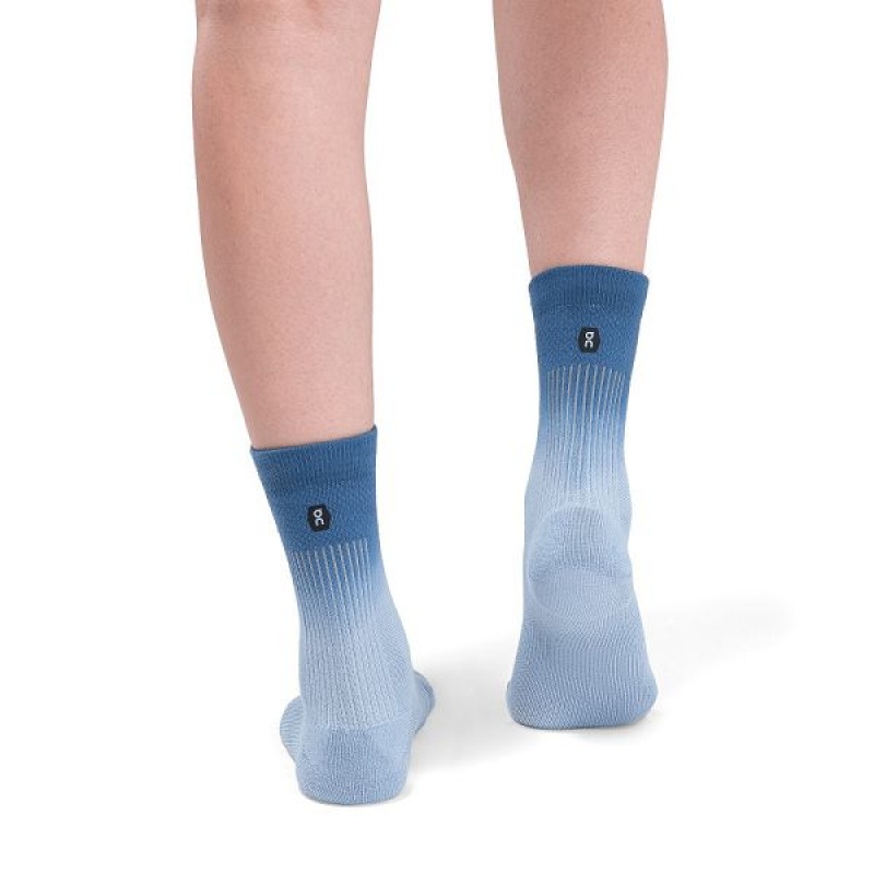 Women's On Running All-Day Socks Blue | 4587216_MY