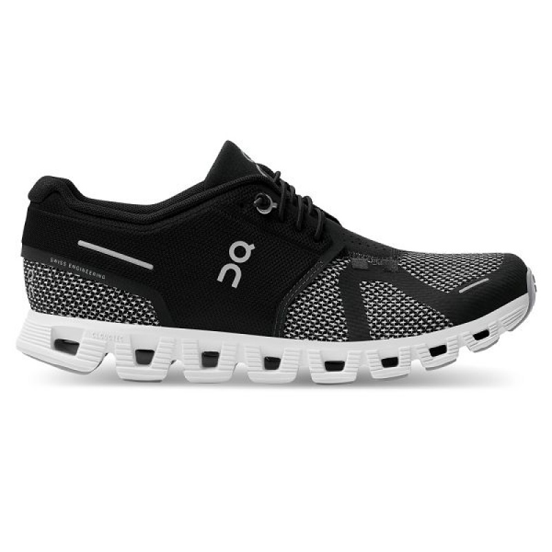 Women\'s On Running Cloud 5 Combo Sneakers Black | 7649052_MY