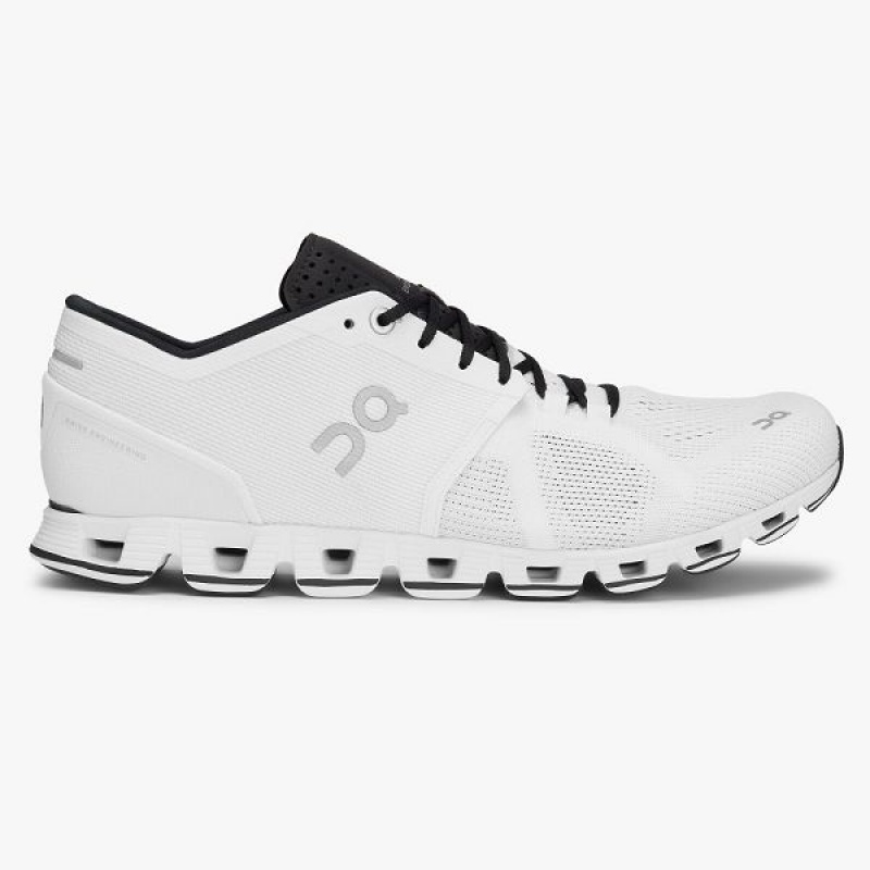 Women\'s On Running Cloud X 1 Training Shoes White / Black | 576932_MY