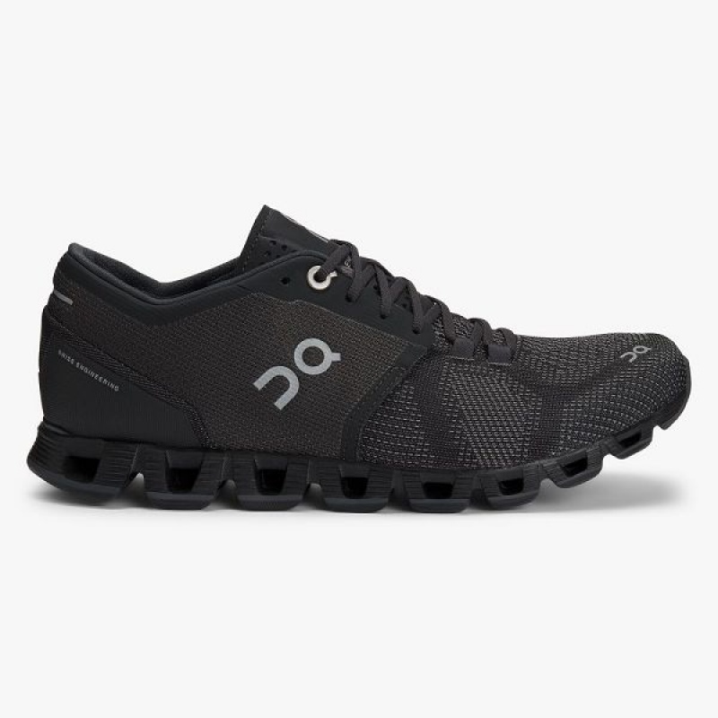 Women\'s On Running Cloud X 1 Training Shoes Black | 6247318_MY