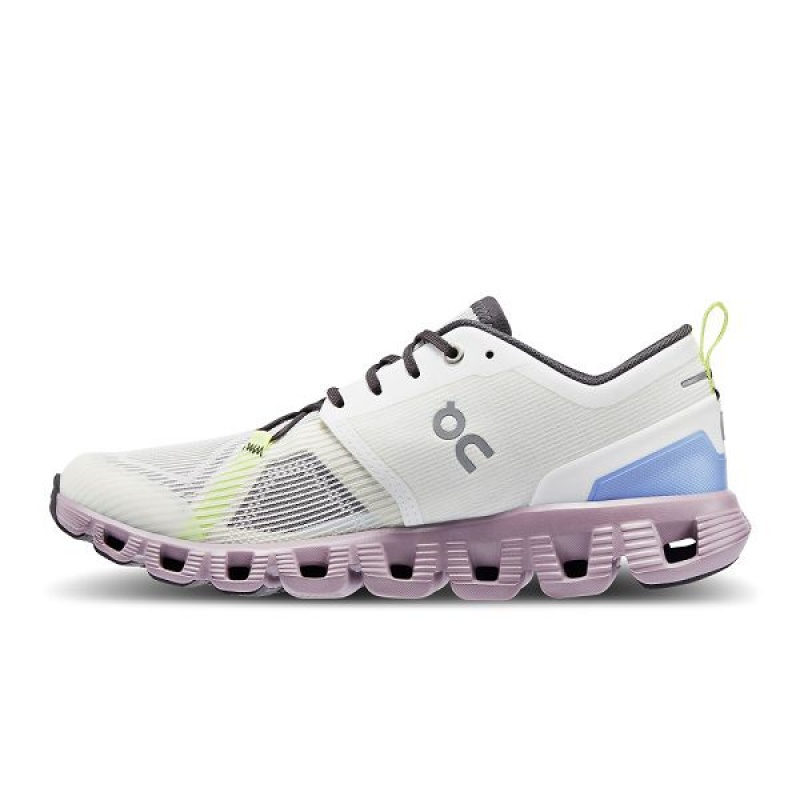 Women's On Running Cloud X 3 Shift Sneakers White | 3860954_MY
