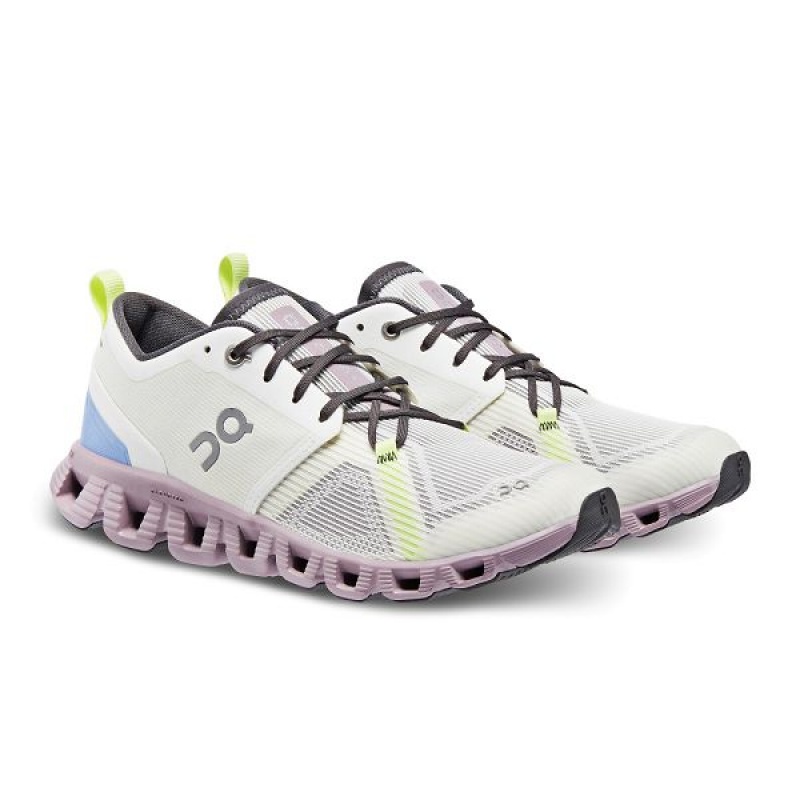 Women's On Running Cloud X 3 Shift Sneakers White | 3860954_MY