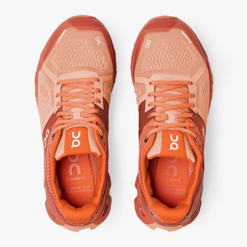 Women's On Running Cloudace 1 Road Running Shoes Orange | 3410679_MY