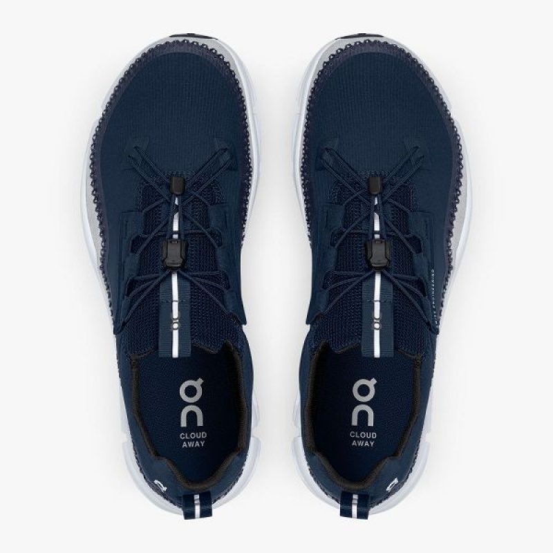 Women's On Running Cloudaway Walking Shoes Navy / White | 7625439_MY