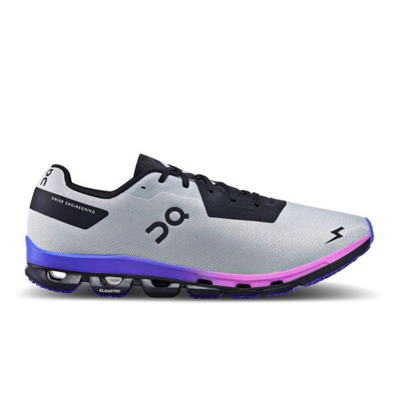 Women\'s On Running Cloudflash Sensa Road Running Shoes Grey | 6317504_MY