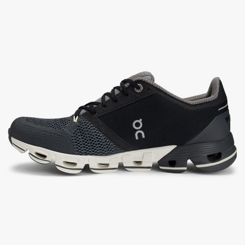 Women's On Running Cloudflyer 2 Running Shoes Black / White | 1056487_MY