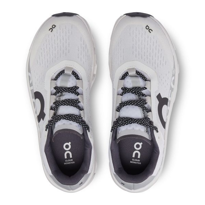 Women's On Running Cloudmonster Road Running Shoes White | 2956137_MY