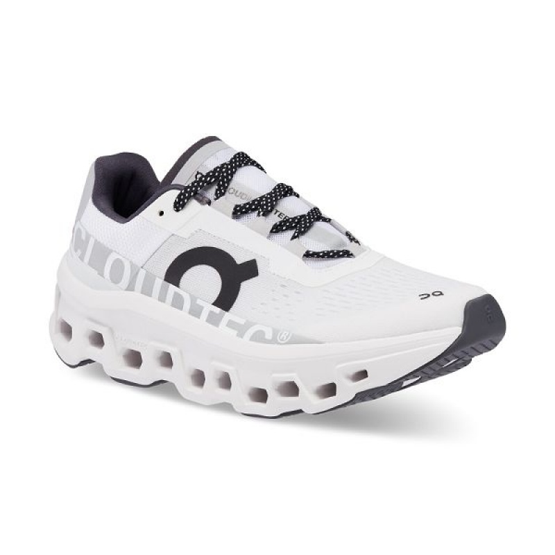 Women's On Running Cloudmonster Road Running Shoes White | 2956137_MY