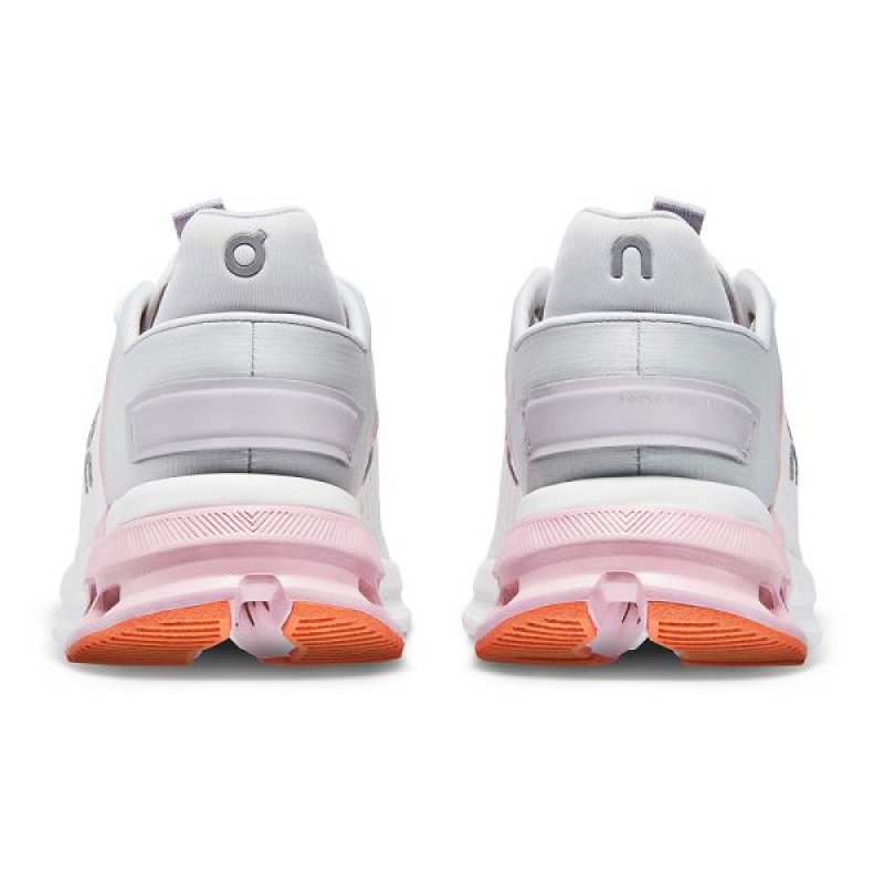 Women's On Running Cloudnova Flux Sneakers White | 9238476_MY