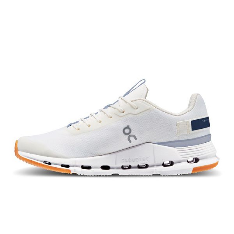 Women's On Running Cloudnova Form Sneakers White | 7548903_MY