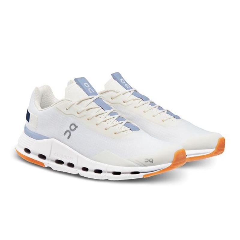 Women's On Running Cloudnova Form Sneakers White | 7548903_MY