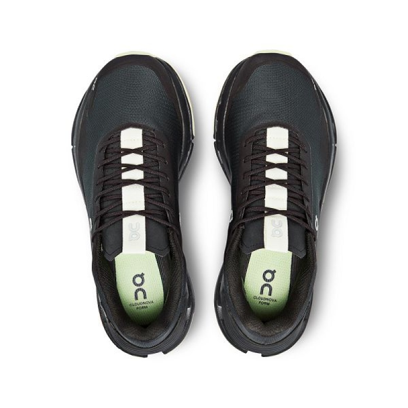 Women's On Running Cloudnova Form Sneakers Black | 8275910_MY