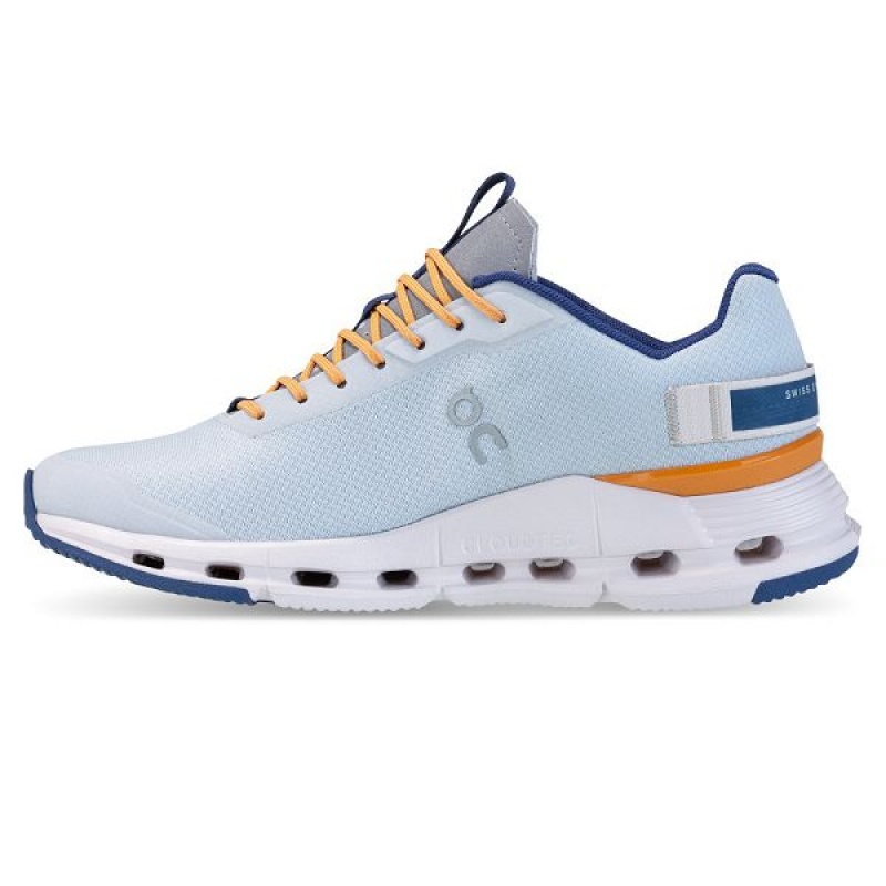 Women's On Running Cloudnova Form Sneakers Blue | 6974358_MY