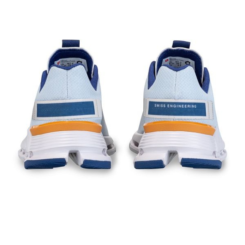 Women's On Running Cloudnova Form Sneakers Blue | 6974358_MY