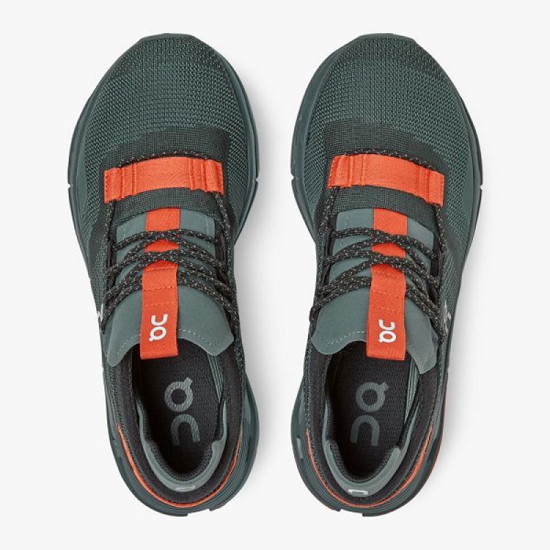 Women's On Running Cloudnova Sneakers Green / Orange | 1470539_MY