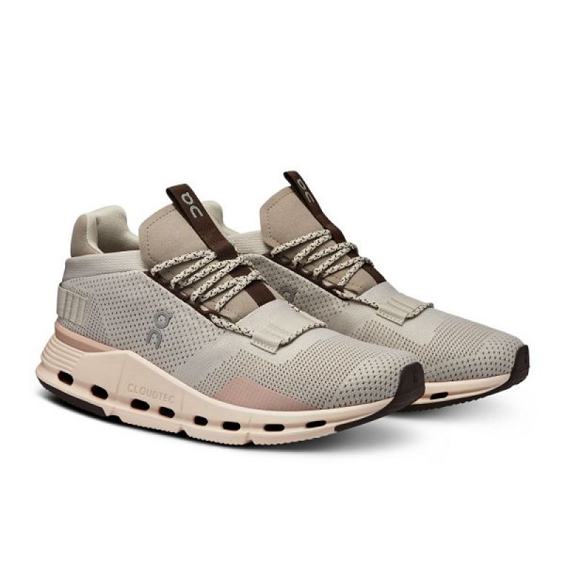 Women's On Running Cloudnova Sneakers Grey | 8265740_MY