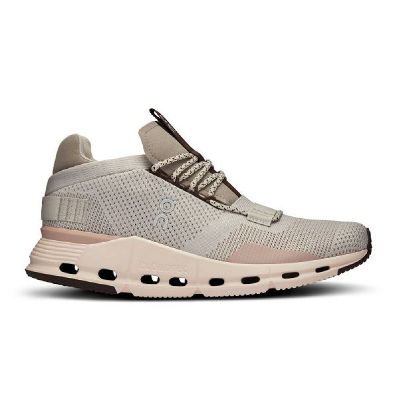 Women\'s On Running Cloudnova Sneakers Grey | 8265740_MY