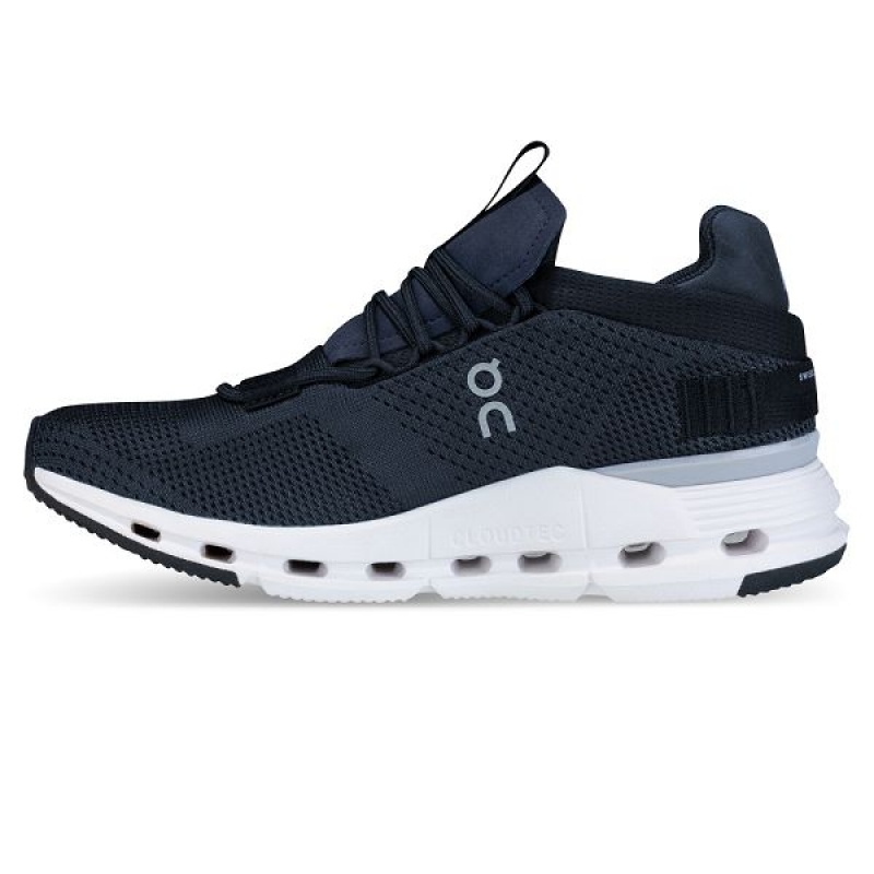 Women's On Running Cloudnova Sneakers Navy / White | 3270481_MY