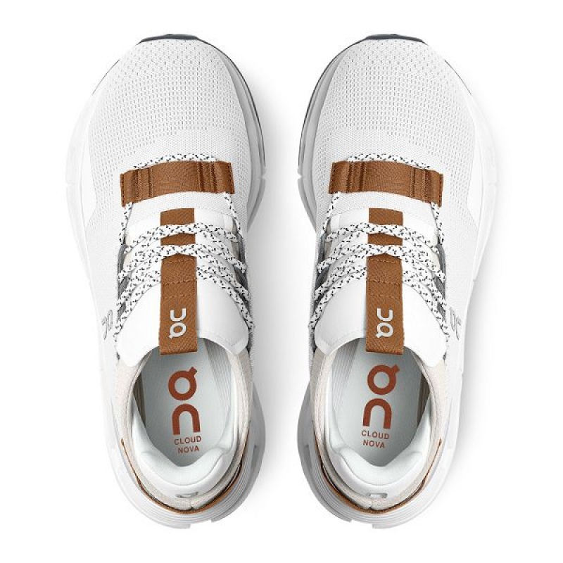 Women's On Running Cloudnova Sneakers White | 2610437_MY