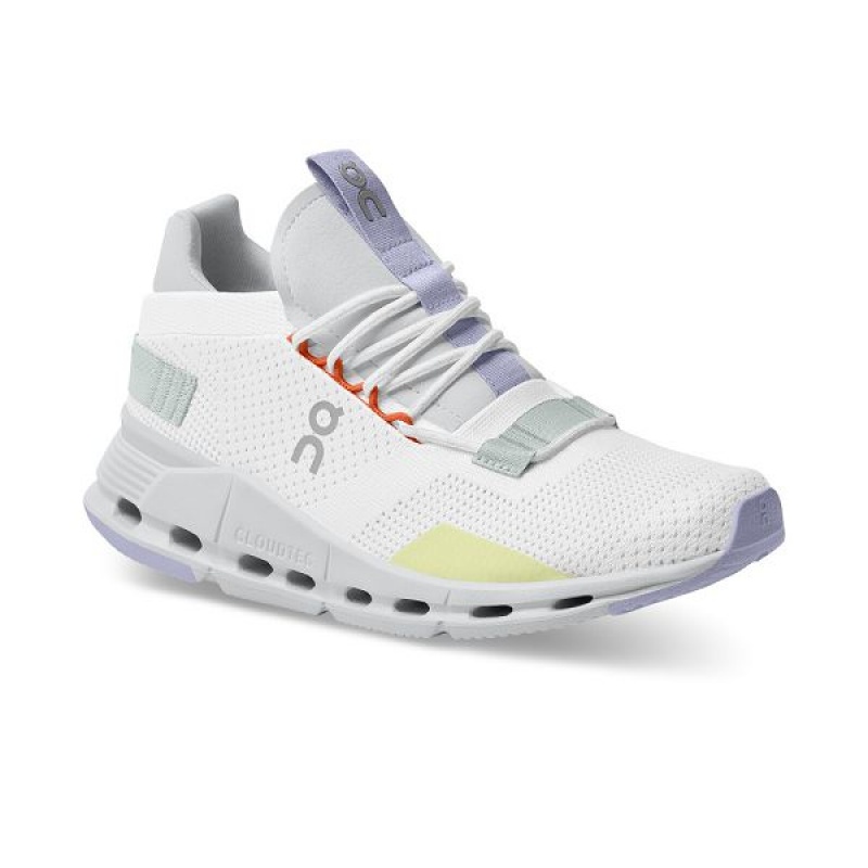 Women's On Running Cloudnova Sneakers White | 9753180_MY