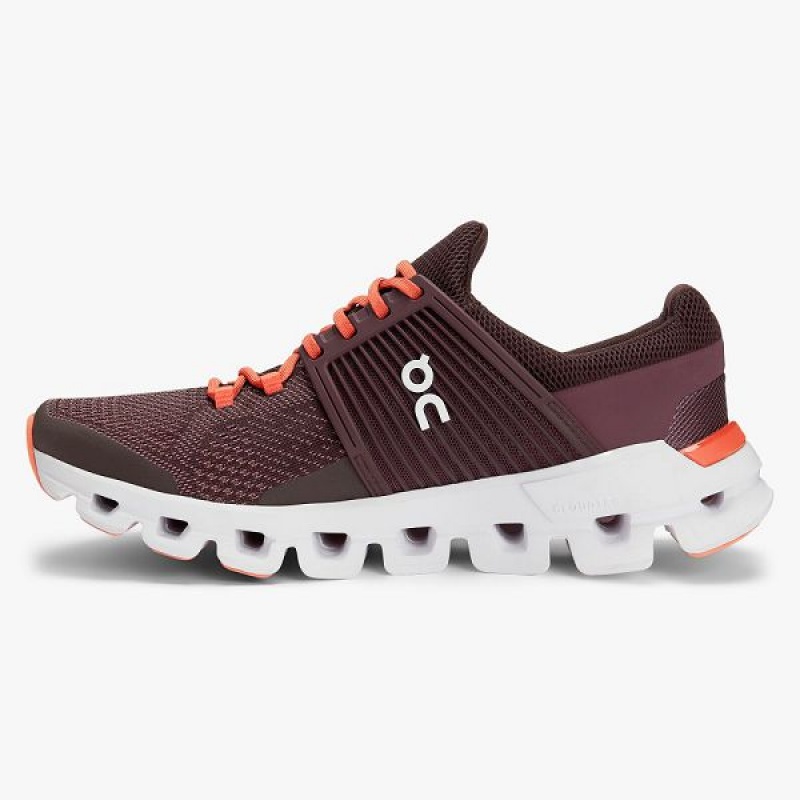 Women's On Running Cloudswift 1 Road Running Shoes Purple | 4568739_MY