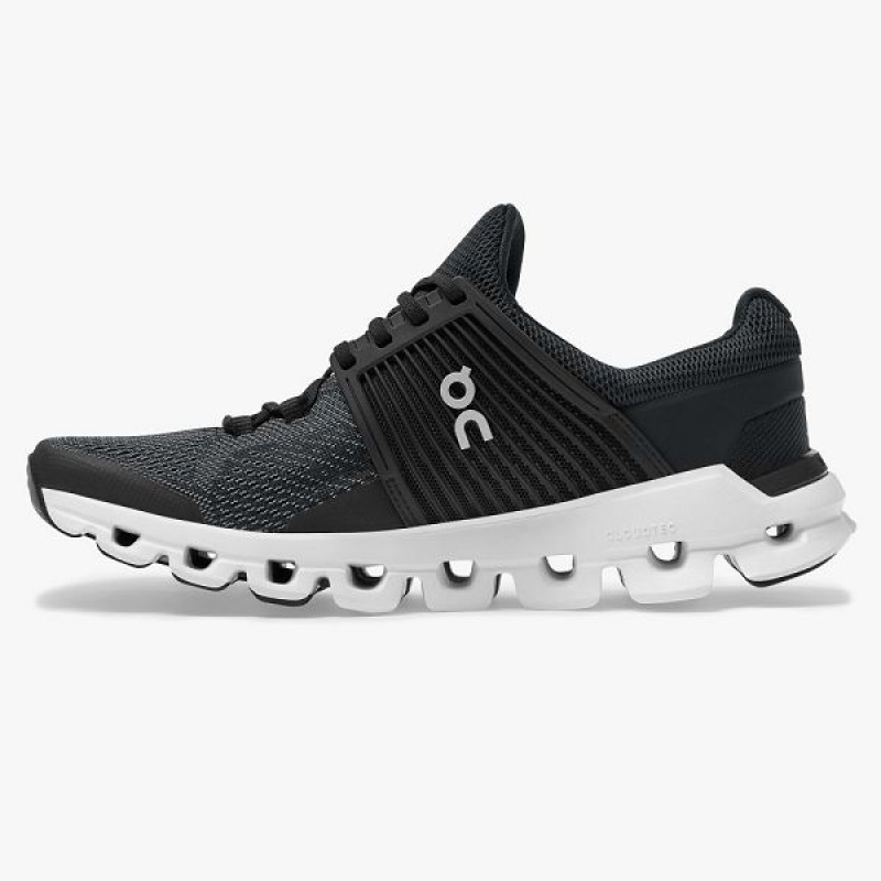 Women's On Running Cloudswift 1 Road Running Shoes Black | 5972463_MY