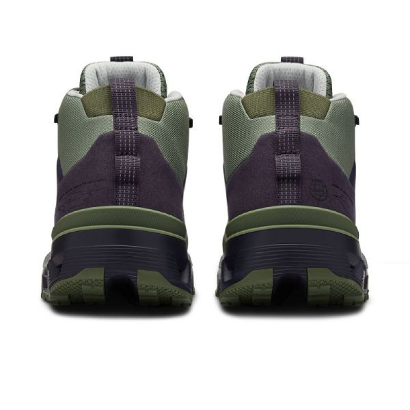 Women's On Running Cloudtrax Hiking Boots Green | 6534791_MY