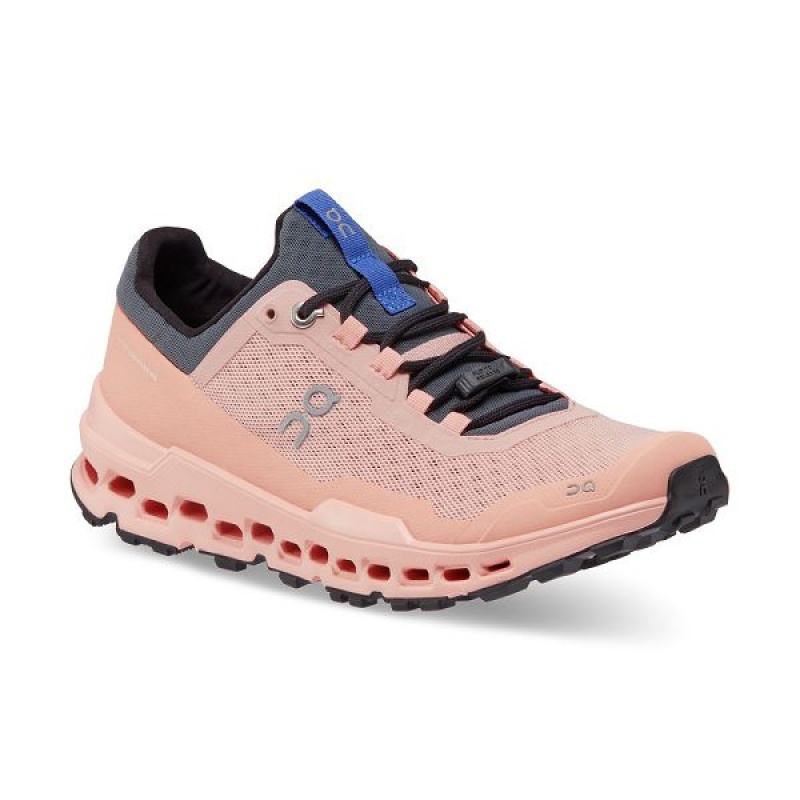 Women's On Running Cloudultra Hiking Shoes Rose | 7239604_MY