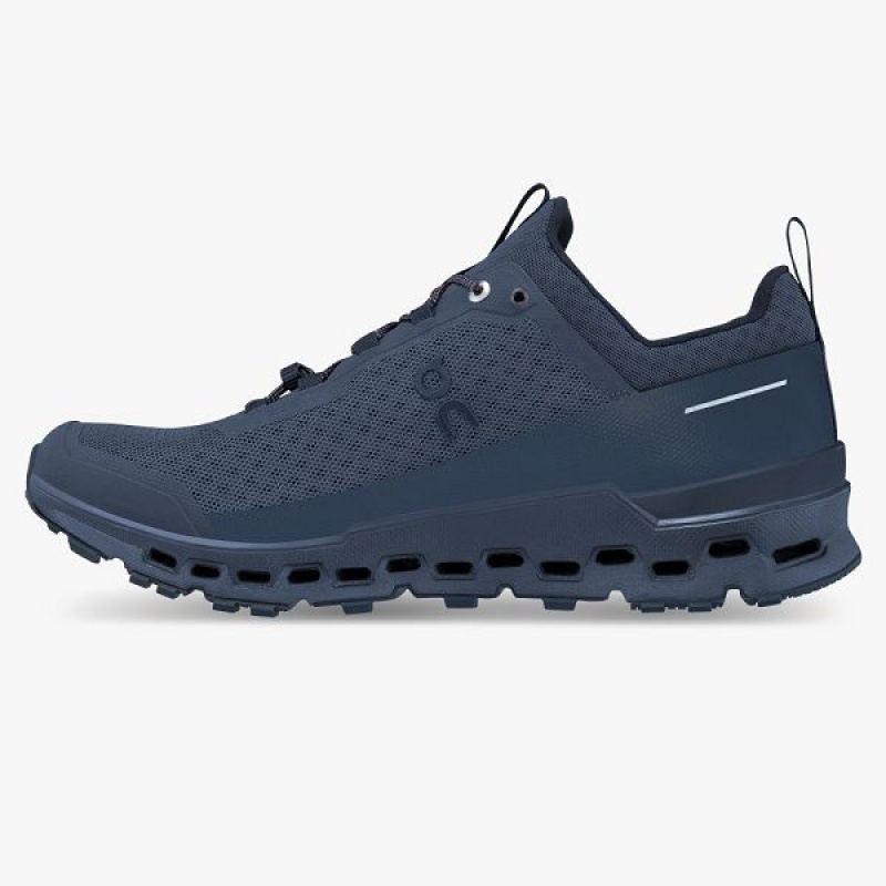 Women's On Running Cloudultra Nite Trail Running Shoes Navy | 5823094_MY
