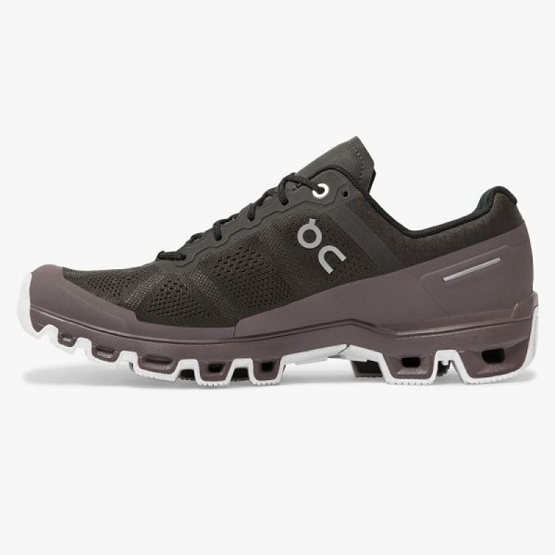 Women's On Running Cloudventure 2 Hiking Shoes Grey / Purple | 5816732_MY