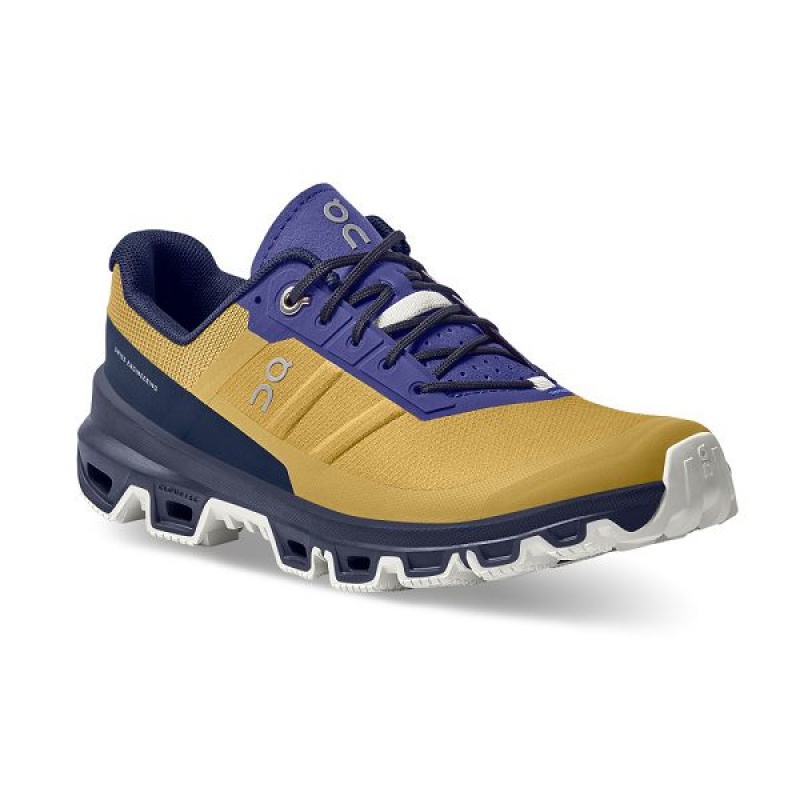 Women's On Running Cloudventure Hiking Shoes Brown / Blue | 7281495_MY