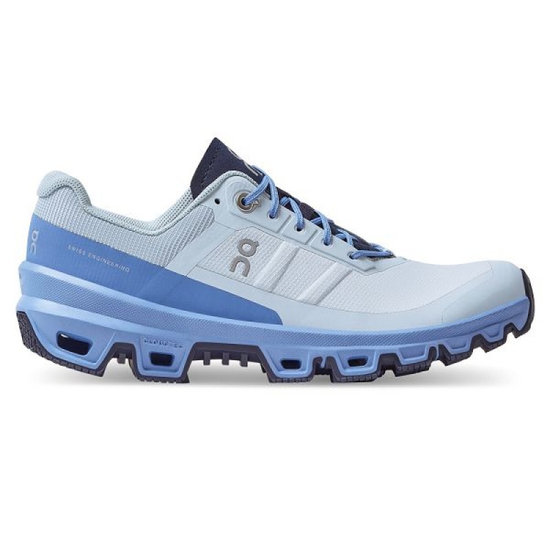 Women\'s On Running Cloudventure Hiking Shoes Blue | 5187640_MY
