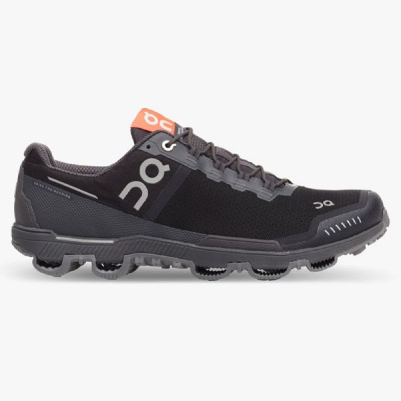Women\'s On Running Cloudventure Waterproof 1 Hiking Shoes Black | 9534281_MY