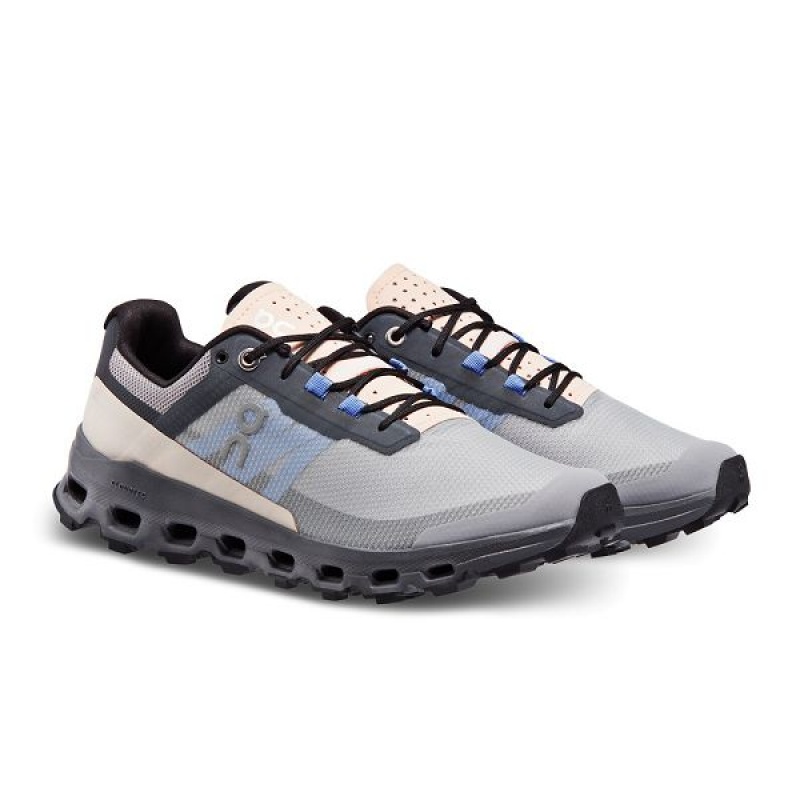 Women's On Running Cloudvista Hiking Shoes Grey / Black | 1426038_MY