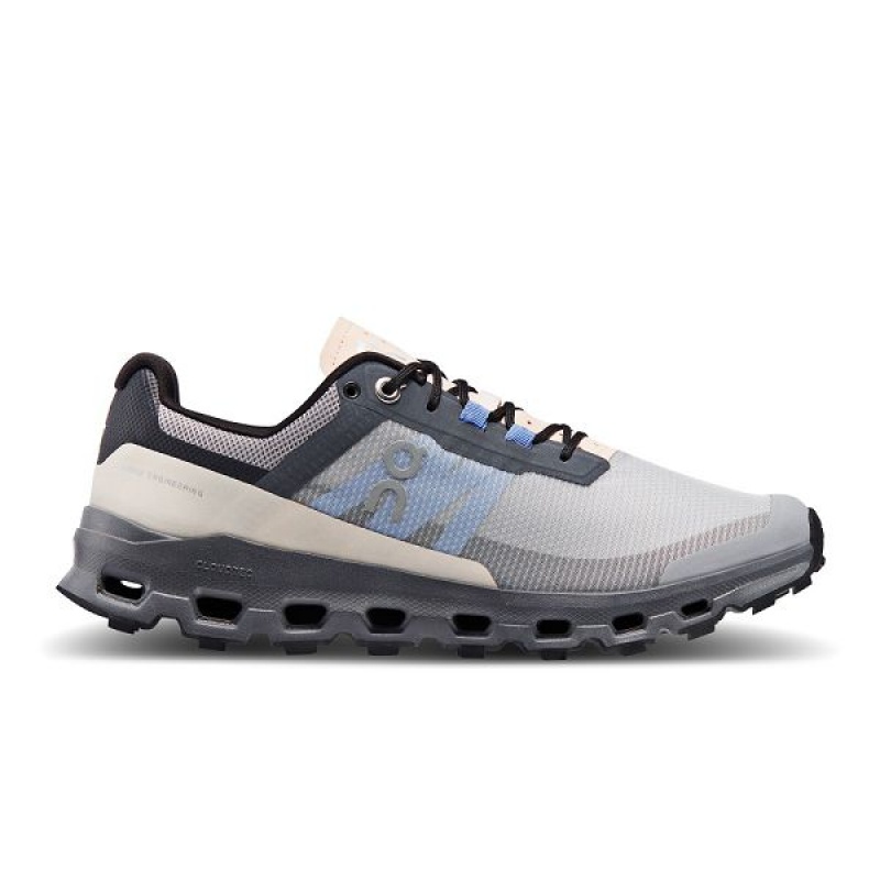 Women\'s On Running Cloudvista Hiking Shoes Grey / Black | 1426038_MY