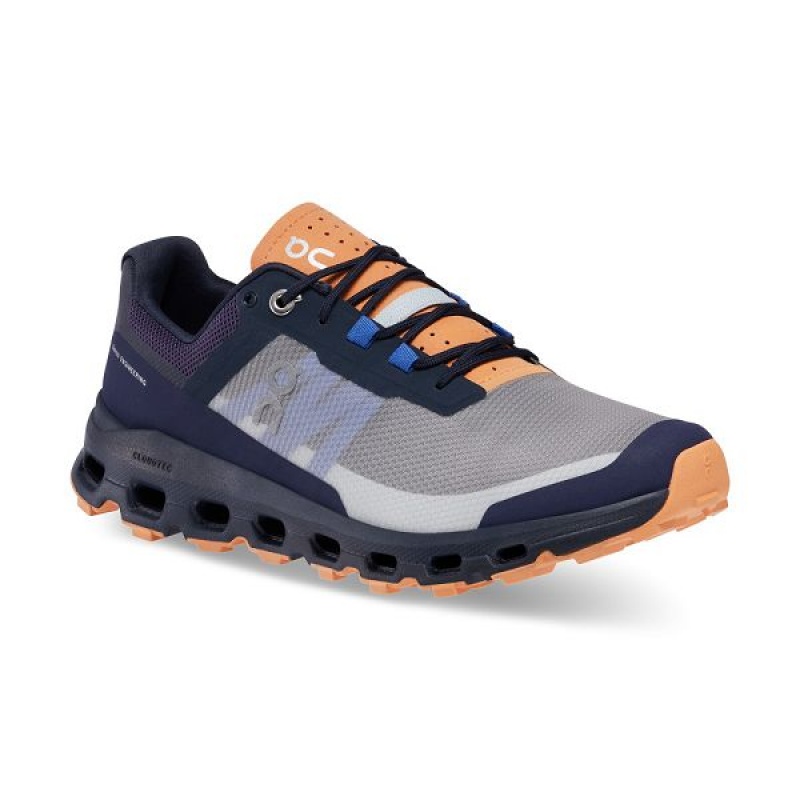 Women's On Running Cloudvista Hiking Shoes Navy / Copper | 7469513_MY