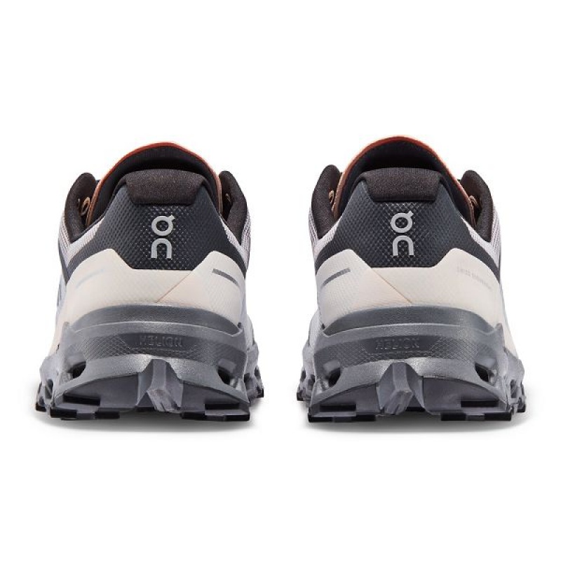 Women's On Running Cloudvista Trail Running Shoes Grey / Black | 8710592_MY