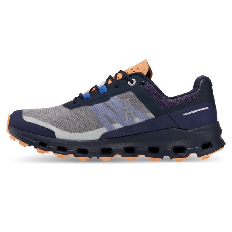 Women's On Running Cloudvista Trail Running Shoes Navy / Copper | 5896170_MY