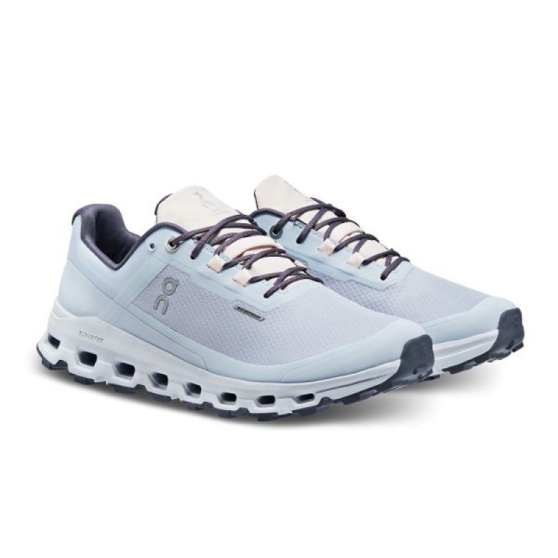 Women's On Running Cloudvista Waterproof Hiking Shoes Purple / Blue | 9823104_MY