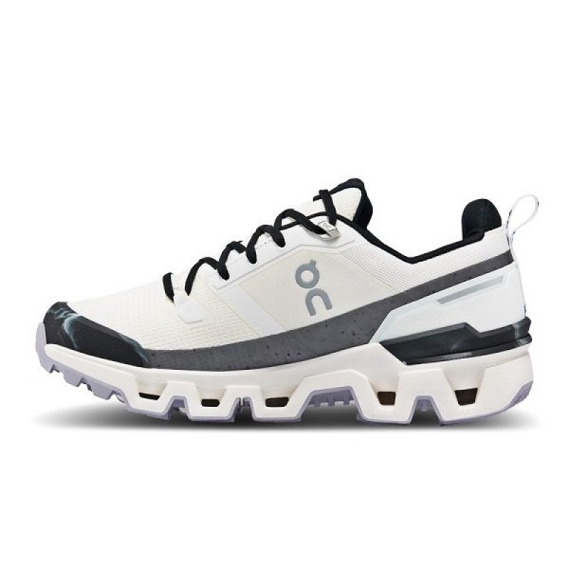 Women's On Running Cloudwander Waterproof Hiking Shoes White / Black | 5817026_MY