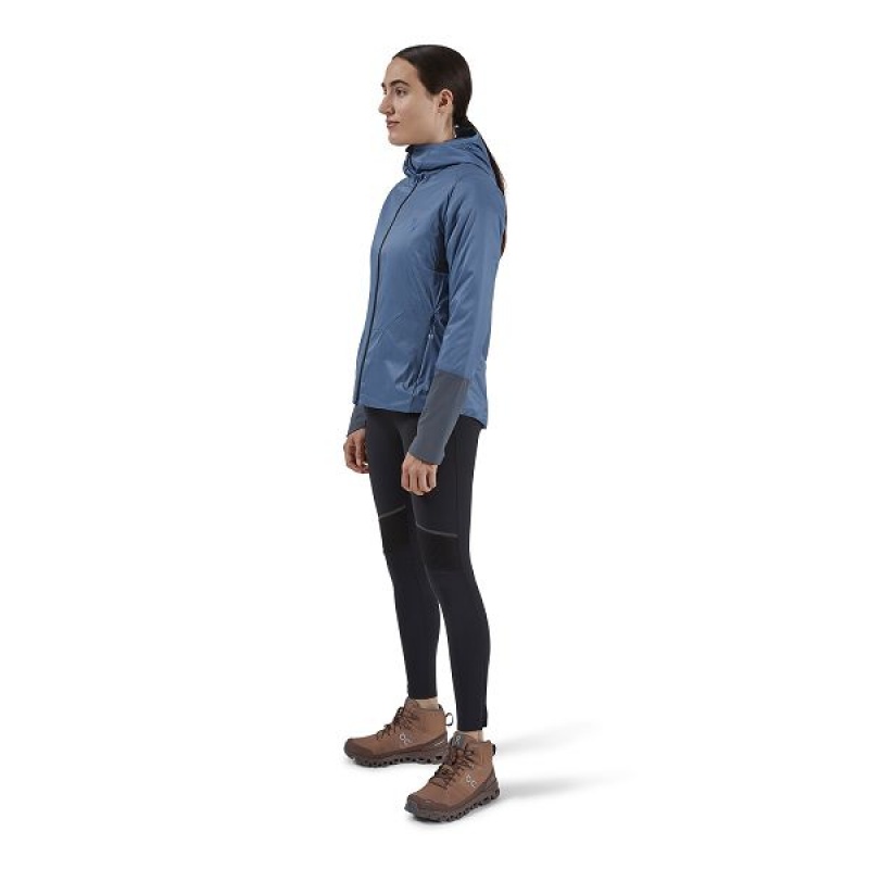 Women's On Running Insulator Jackets Blue | 9103245_MY